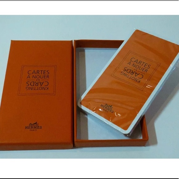NIB auth HERMÈS Cartes À Nouer / How to Tie Scarf - Picture 4 of 4